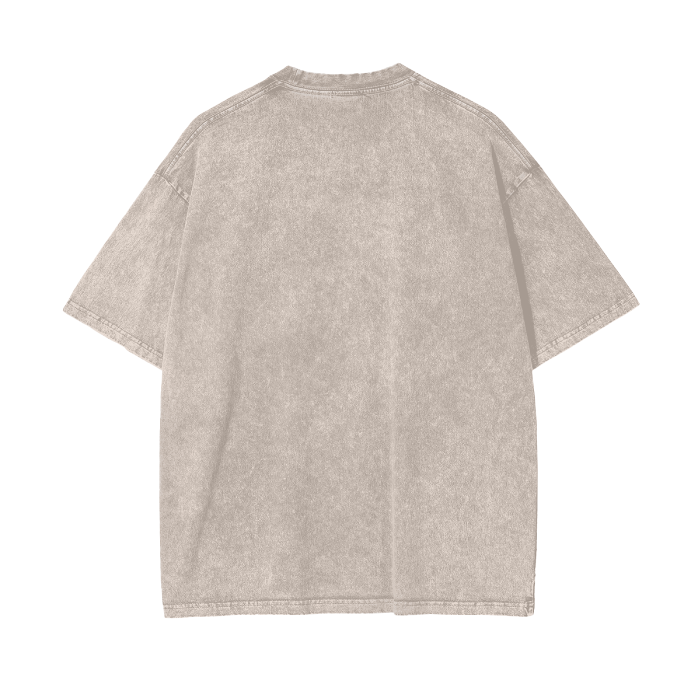 ACID WASHED PROUD BOYFRIEND TEE - CHROME LETTERS (S-2XL)