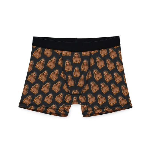 GOLDEN GODDESS BOXERS - BLACK