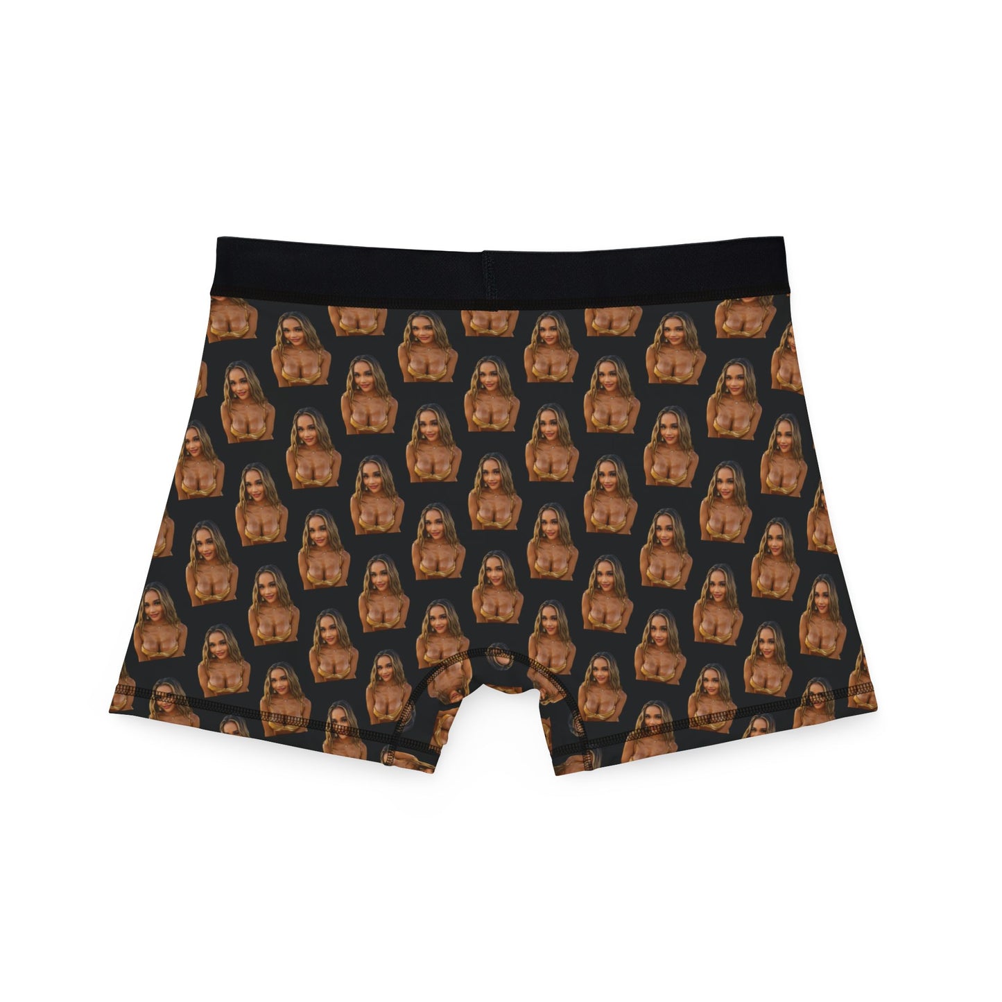 GOLDEN GODDESS BOXERS - BLACK