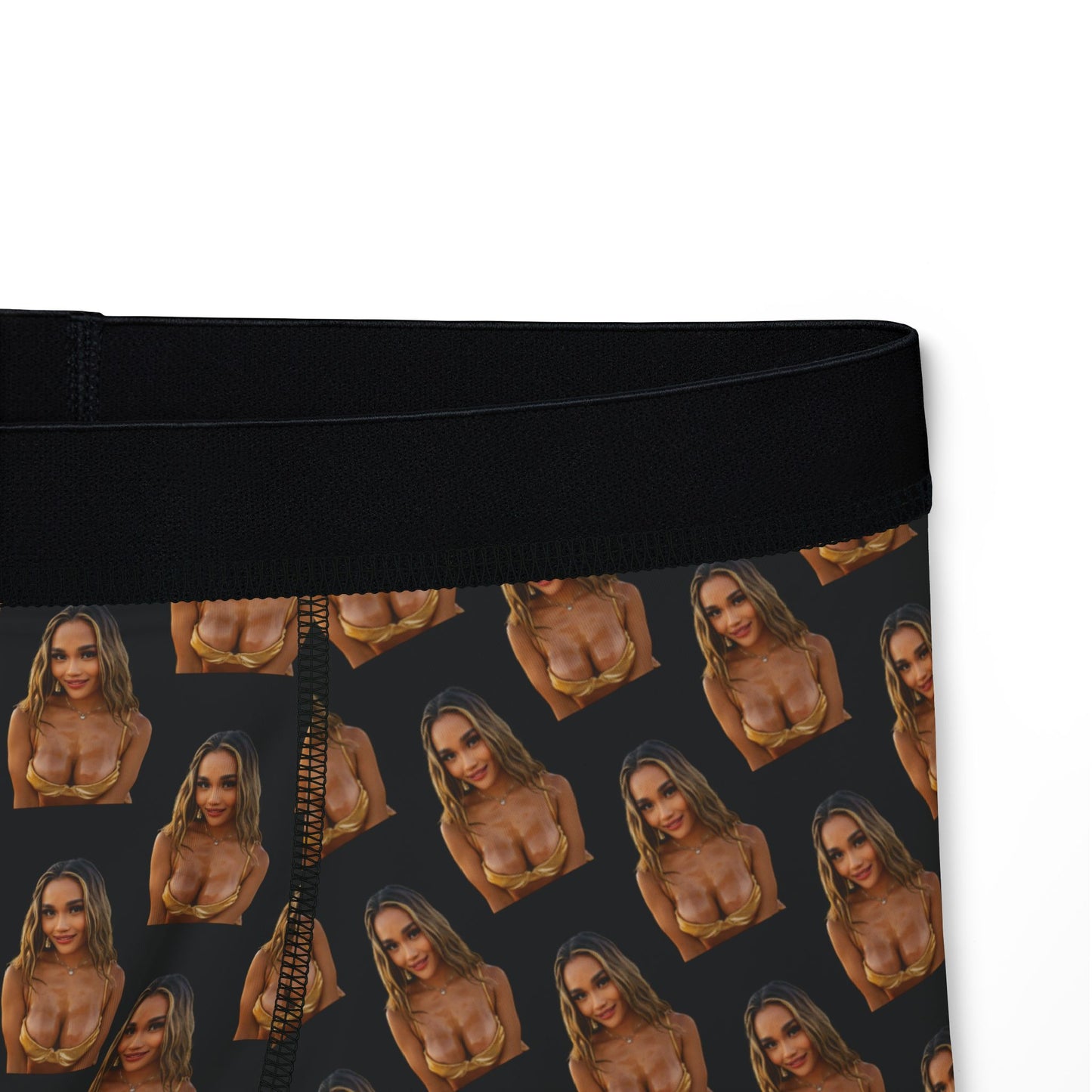 GOLDEN GODDESS BOXERS - BLACK